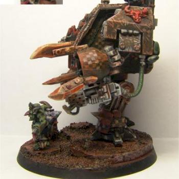 Da Ork Venerable Dreadnought 3 by oxotnikkod