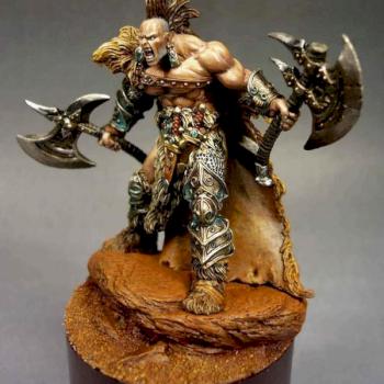 Champion Vorag sculpté par JAG by Bruno