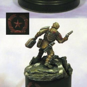 Captain Vrachov (repainted) by green stuff