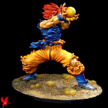 Goku Super Saiyan - Dragonball Z by RedRavonMinis