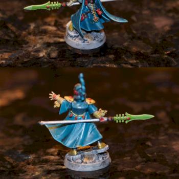 Eldar Farseer - Warhammer 40K by zohea