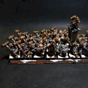 Warhammer dwarfs hammerers by Coticone Il Grigio