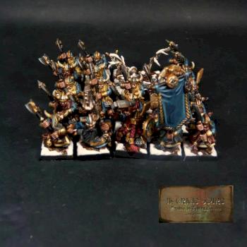 Warhammer dwarfs warriors by Coticone Il Grigio