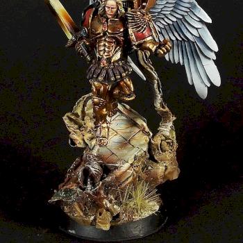 Belarius The Encarmine Blade, 30K Blood Angel Praetor by lilloser