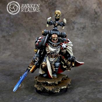 Space Marines Black Templars High Marshall Helbrecht by Awaken Realms