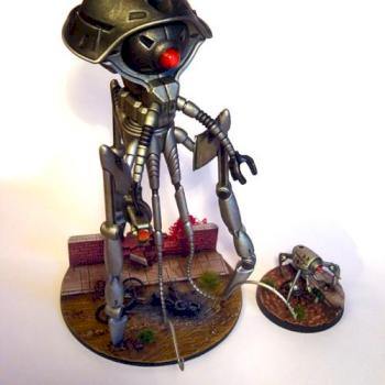 Martian Assault Tripod by mrsaturday