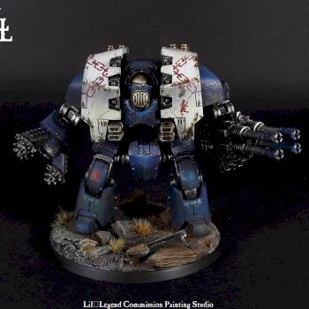 The Old Hound War Hounds Leviathan Siege Dreadnought Commission by Lil'Legend Studio by lilloser