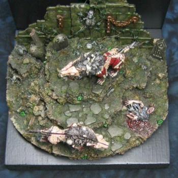 Dire Wolves Diorama by BlackSparkle