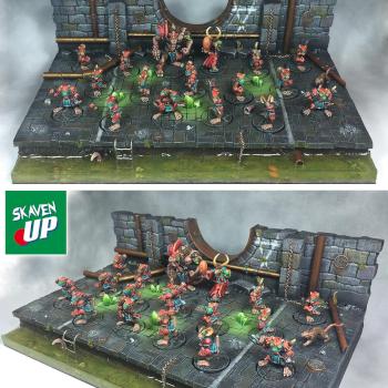 Skaven team for Blood Bowl by Pixmen