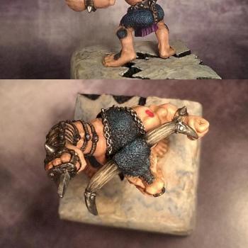 Grashnak Blackhoof - Blood Bowl Minotaur by Spree