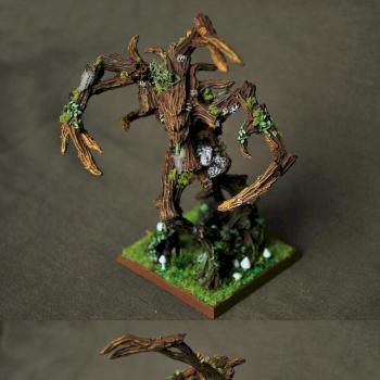 Wood Elves Treeman by Anolecrab