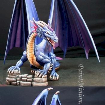 Blue Dragon - Elmore Masterworks - Dark Sword Miniatures by PaintMinion