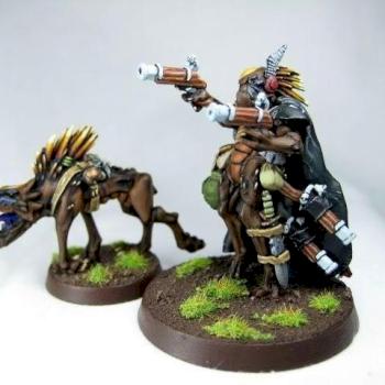 Kroot Shaper and Hound by Oaka