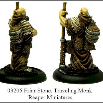 Friar Stone Traveling Monk by pwbinde