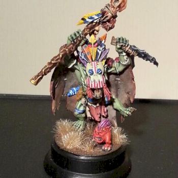 ork shaman by Craig fisher