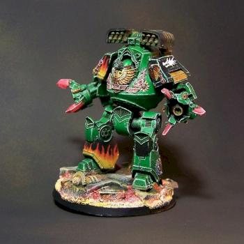 Relic Contemptor DREADNOUGHT SALAMANDERS by philydorf