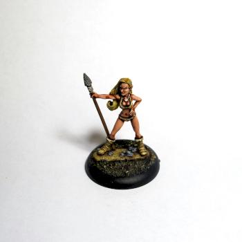 Reaper Miniatures Pulp Heroine / Cavewoman by The_Iron_Painter