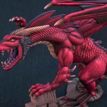 Red Dragon - Visiosn in Fantasy Line - Dark Sword Miniatures by PaintMinion