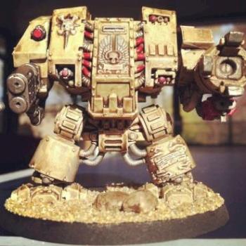 Dark Angels Dreadnought by precursor