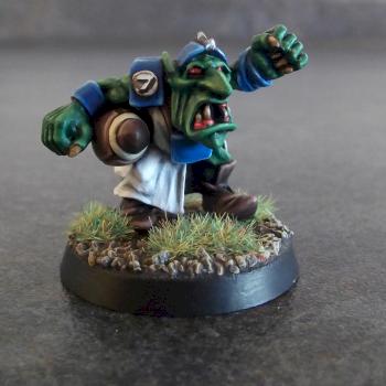 Blood Bowl Goblin, BloodBowl Gobbo by Dino