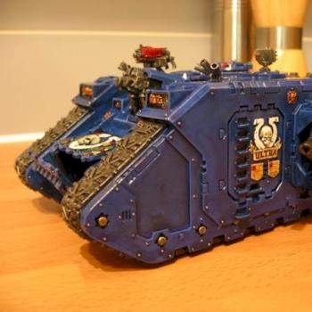 Ultramarine LandRaider by davidcutter