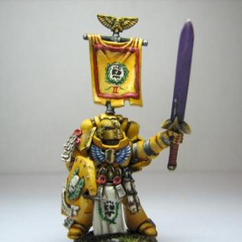 Imperial Fist Company Champion by Komrad