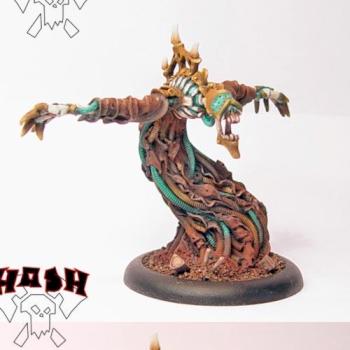 Warmachine Cryx Machine Wraith by hashmallum