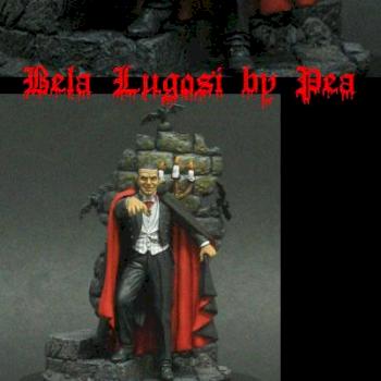 Bela Lugosi in Dracula by pea