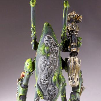 Eldar Dreadnought (freehand) by steeldragon