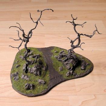 old trees-terrain for a wodelves-forest by hantu