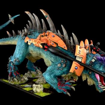 Eldar Exodite Dread Saurian by crandall87