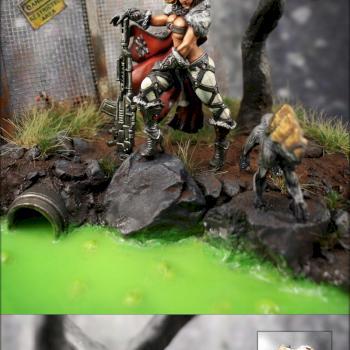 Nokjagerin post apocalyptic - Diorama - detail by Ceron