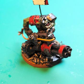 Ork Minigunner by megashades