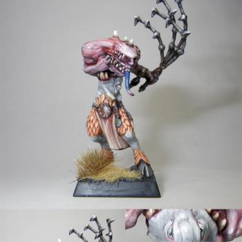 Beasts of chaos Beastmen Ungor Mutant, kitbashed conversion by Hamish Longstride