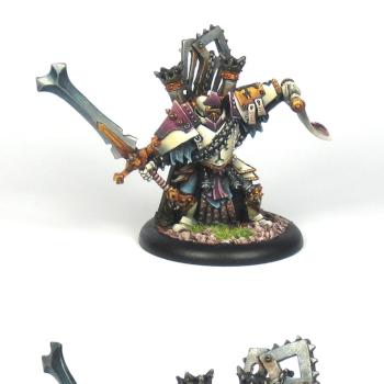 Warmachine Protectorate of Menoth Warcaster Servath Reznik by Bu2