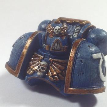 Ultramarine Captain Bust by Dexterior