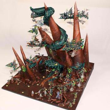 2012 US Gamesday Dark Eldar Display Board Winner by Gutboy Barrelhouse