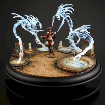 Pinup Preacher 32mm - Diorama by Ceron