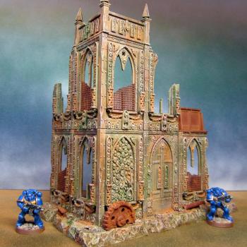 Warhammer Building Wreck by tcraft