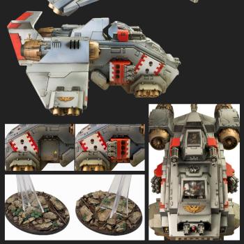 Grey Knights Stormraven by Deet