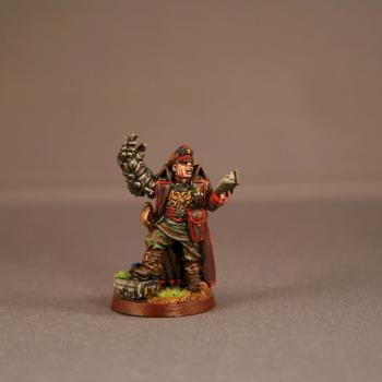 Commissar with Power Fist by mummaDevil