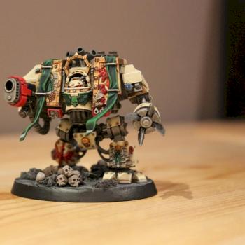 Dark Angels Venerable Dreadnought by Brushes and boltguns