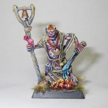 Realm of Chaos Champion of Nurgle Sorcerer by Hamish Longstride