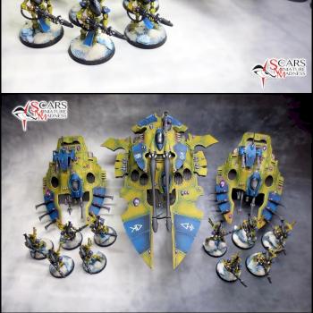 Small Iyanden army by Darkritual