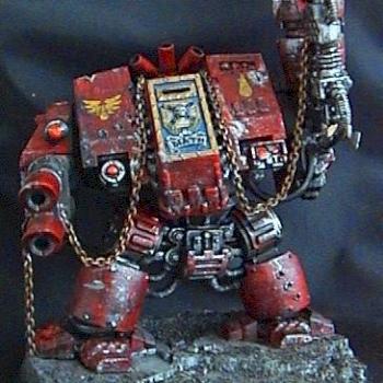 blood angel dreadnought by rolling thunder