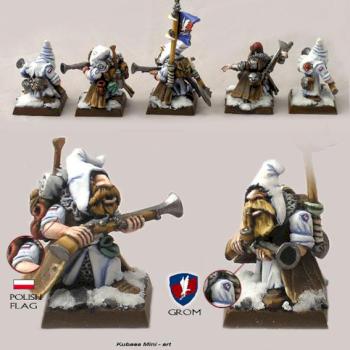 Dwarf Mountain Rangers - G.R.O.M - better photo :) not new... by Kubasa