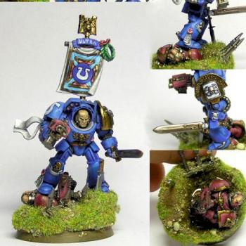 Ultramarine Sergeant Terminator by Alxin