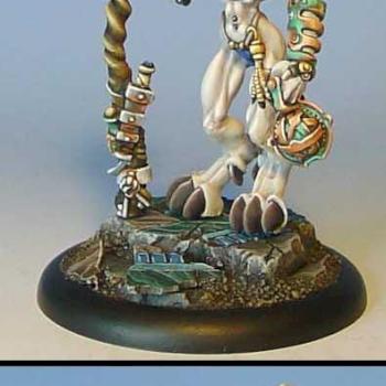 Irix the Sybil on sculpted base by Wappellious