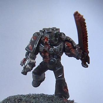 a very determined death company marine by rolling thunder