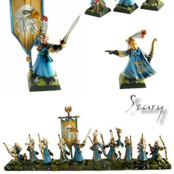 High Elf Lothern Seaguard Archers by Szary